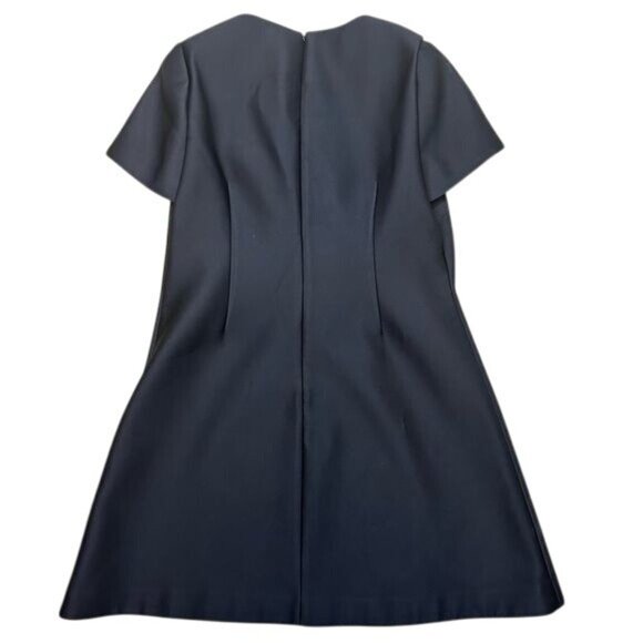 CO Collections Short Sleeve Dress in Black - Picture 3 of 6